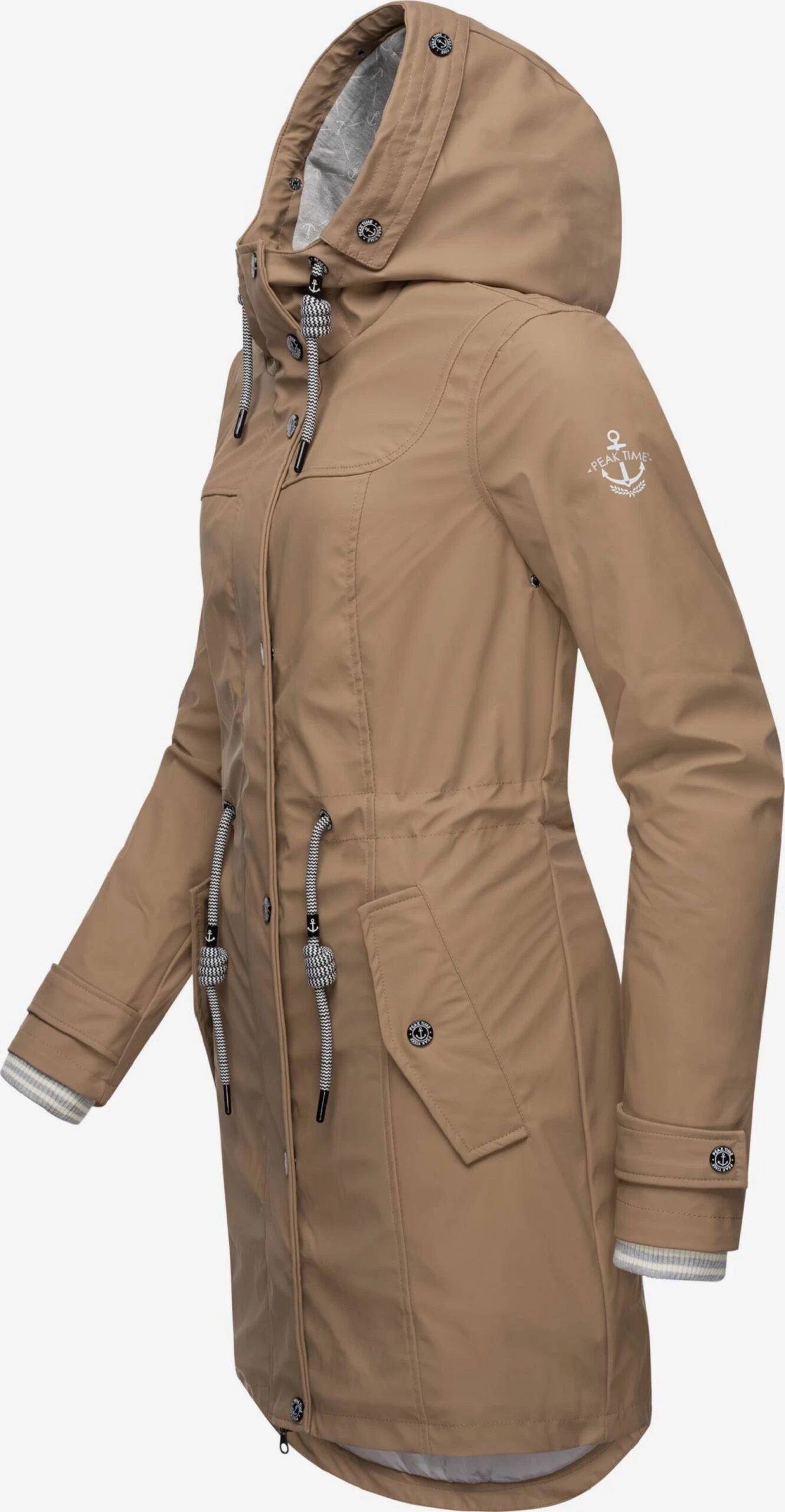 Regenjassen Functionele Jas L60042 Dames Beige 4 Regenjassen Functionele Jas L60042 Dames Beige - Afbeelding 2