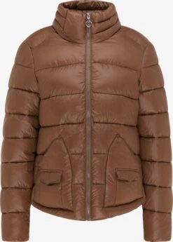 MyMO Winterjassen Winterjas Dames Bruin