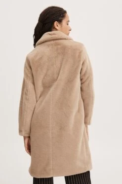 ICHI Wintermantels Wintermantel HAYA Dames Bruin -Winterkledingwinkel Voor Dames 5a47cdda060a9b7d8de3afd09abf0504