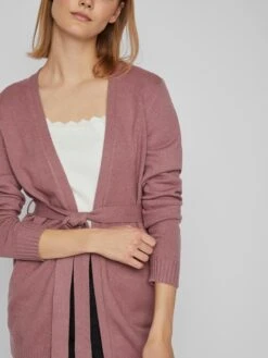 Vila Vesten Gebreid Vest Ril Dames Oudroze -Winterkledingwinkel Voor Dames 5bda4a82b3d4edc92a71fd9d02b37a37