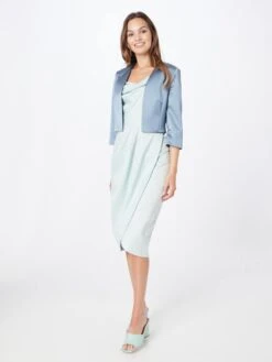 Vera Mont Boleros Bolero Dames Smoky Blue -Winterkledingwinkel Voor Dames 5c1098c32fae41fbacccb51c9671859a