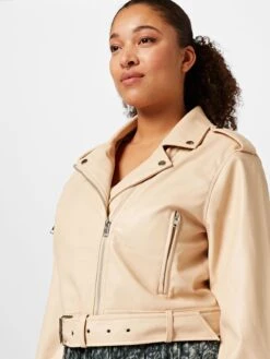 Leren Jassen Tussenjas Henrike Dames Beige -Winterkledingwinkel Voor Dames 5d0cd4f04afdaee90f7afcfabb57a749