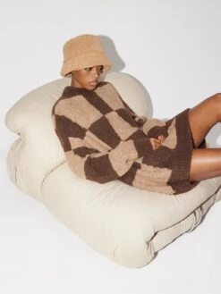 Lange Truien Trui Meline Dames Pueblo / Lichtbruin -Winterkledingwinkel Voor Dames 607ff4fbf794dc502bdec4eae254274a