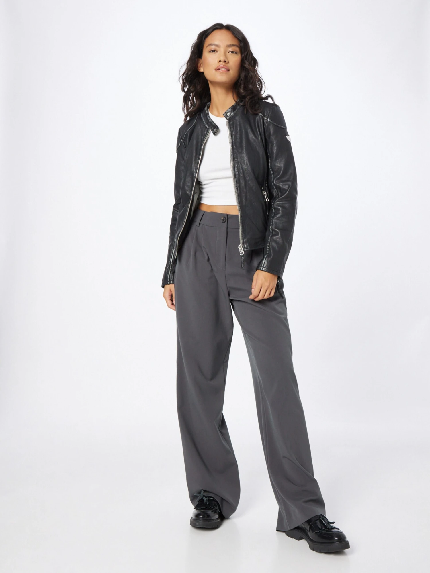 GIPSY Leren Jassen Tussenjas Finja Dames Zwart 8 GIPSY Leren Jassen Tussenjas Finja Dames Zwart - Afbeelding 6