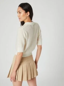 Fijngebreide Truien Trui Jana Dames Offwhite -Winterkledingwinkel Voor Dames 62b87f9786731de43fc81d386cf211c4