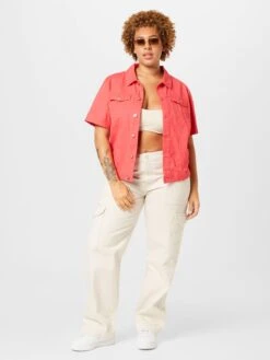 ONLY CARMAKOMA Spijkerjasjes Tussenjas DARSY Dames Oudroze -Winterkledingwinkel Voor Dames 62caae3887b2e6dcc6a3005793da408f