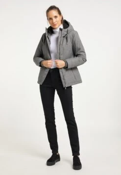 DreiMaster Vintage Winterjassen Winterjas Dames Rookgrijs -Winterkledingwinkel Voor Dames 62f73b177d11e82d3a2f4817de06f4d6