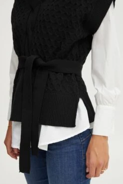 Fransa Truien Zonder Mouwen Trui Frsusann Dames Zwart -Winterkledingwinkel Voor Dames 630b30acf9bfec1d58f0e4c34c714e50