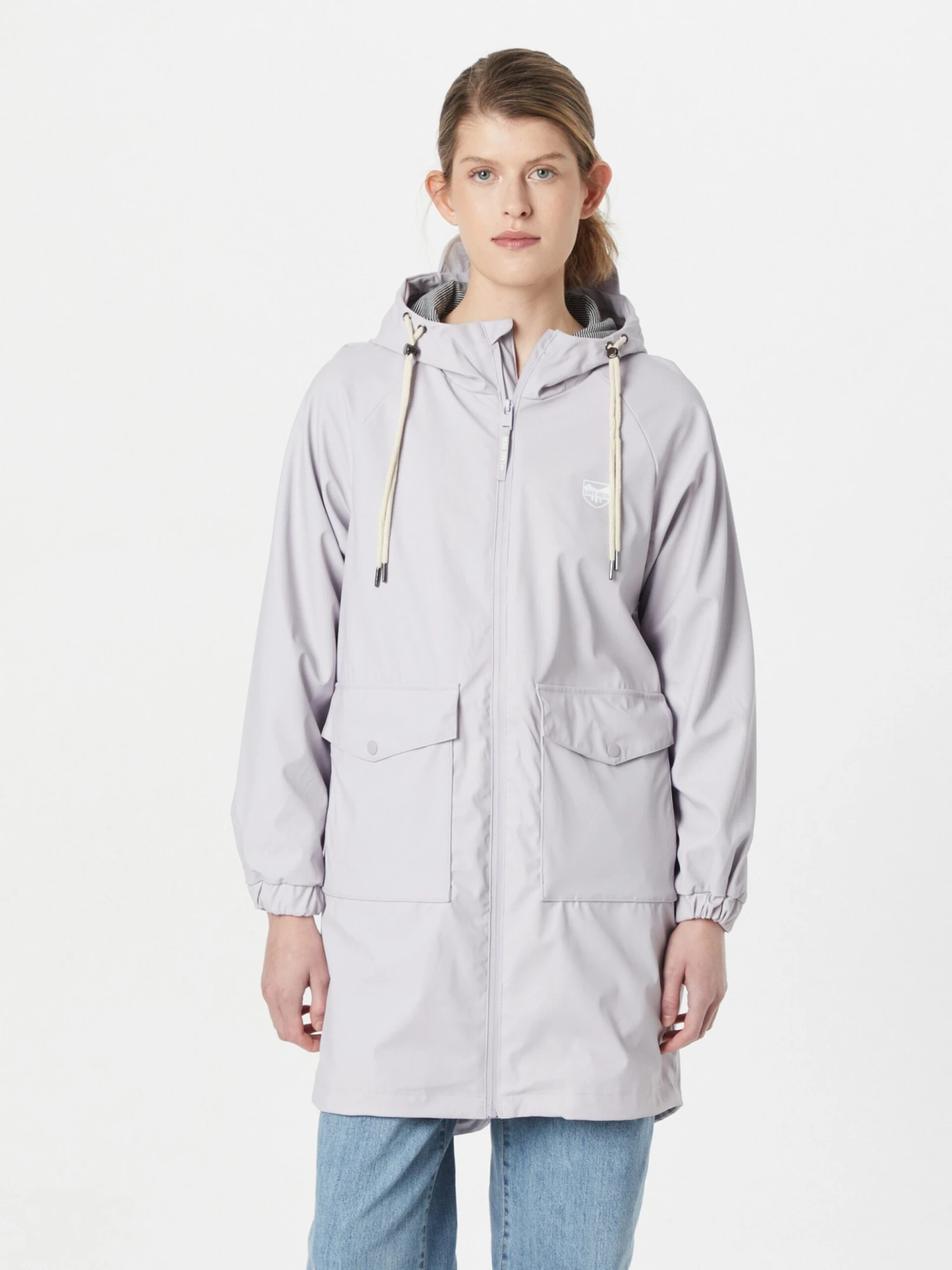 Regenmantels Tussenmantel Ellen Dames Pastellila 5 Regenmantels Tussenmantel Ellen Dames Pastellila - Afbeelding 3