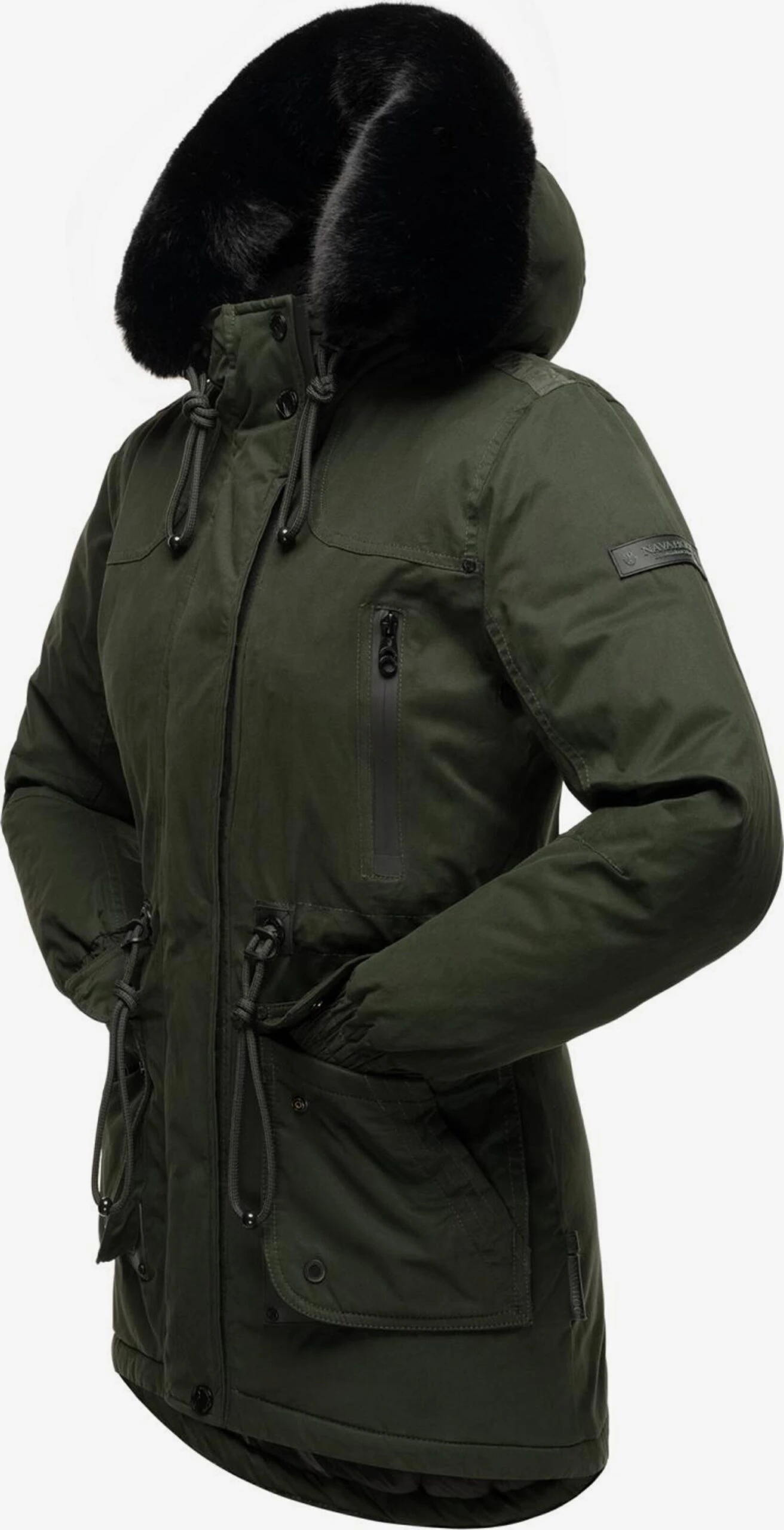 Navahoo Parkas Winterparka Dames Olijfgroen 7 Navahoo Parkas Winterparka Dames Olijfgroen - Afbeelding 5