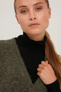 Truien Zonder Mouwen Trui PZASTRID Dames Groen -Winterkledingwinkel Voor Dames 6423812286ba6ec04aaaa4f82241edc9