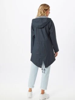 Derbe Regenmantels Tussenmantel Travel Friese Fisher Dames Navy -Winterkledingwinkel Voor Dames 66f1454d8c1de309753ac55fa6afb364