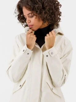 DIDRIKSONS Regenjassen Functionele Jas SOFIA Dames Natuurwit -Winterkledingwinkel Voor Dames 671449507ab7d2a887446a479898dc65