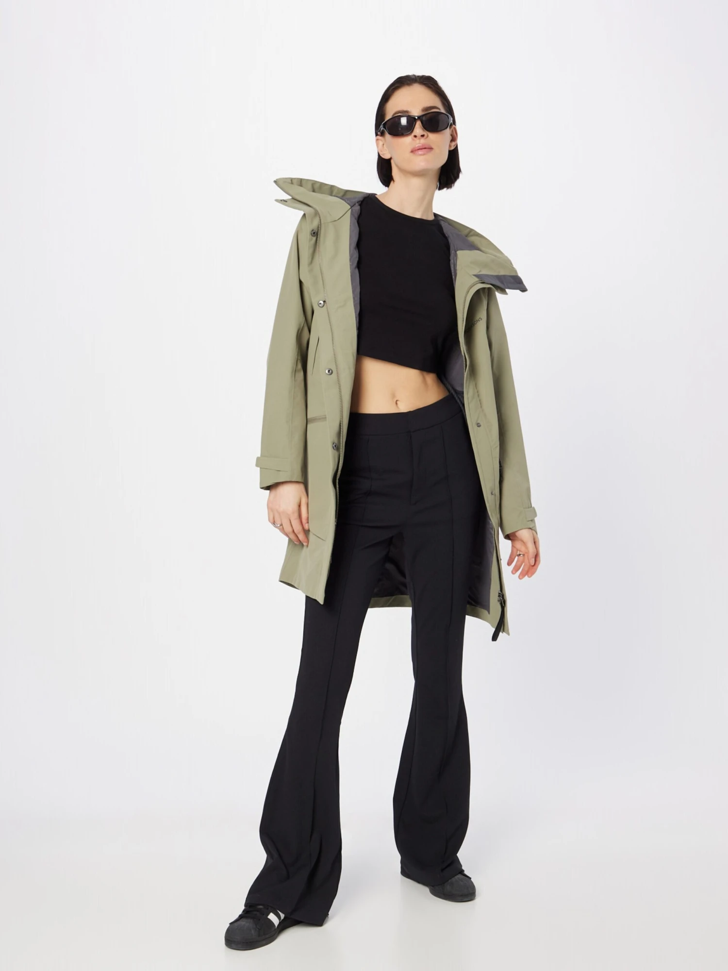 DIDRIKSONS Regenjassen Tussenparka ILMA Dames Olijfgroen 6 DIDRIKSONS Regenjassen Tussenparka ILMA Dames Olijfgroen - Afbeelding 4