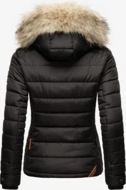 Marikoo Gewatteerde Jassen Winterjas Lerikaa Dames Zwart -Winterkledingwinkel Voor Dames 690fa8977d2b079cadb5eebd43a48579