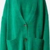 Monki Vesten Gebreid Vest Dames Groen Gemêleerd -Winterkledingwinkel Voor Dames 6ab6c83512d29a6f2ad6cf24d45f60ce