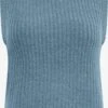 OXMO Truien Zonder Mouwen Trui Salis Dames Blauw -Winterkledingwinkel Voor Dames 6b10f4936b918816111b97f48bbe6f1b