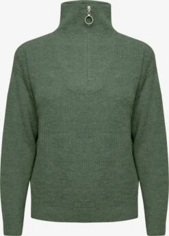 ICHI Coltruien Trui NOVO Dames Groen