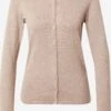 Saint Tropez Vesten Gebreid Vest Mila Dames Taupe -Winterkledingwinkel Voor Dames 6ea805642a1f5dca1f4d0c1c1f6e491a
