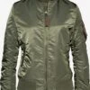 Alpha Industries Tussenjassen Tussenjas Dames Donkergroen -Winterkledingwinkel Voor Dames 6ed907132e65991f3b4e2aa93cc6ea5e