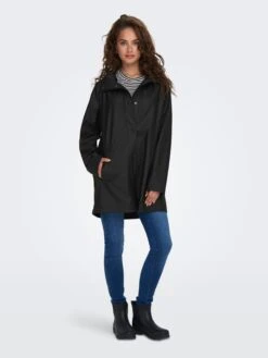 ONLY Regenjassen Functionele Jas Dames Zwart -Winterkledingwinkel Voor Dames 700a67414e6caea87735445aedfa3aa9