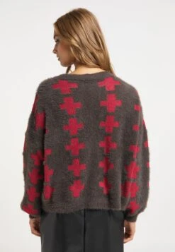 Oversized Truien Oversized Trui Dames Chocoladebruin -Winterkledingwinkel Voor Dames 702d76fe25e83e9350a7f8268520cf10