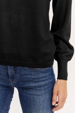 Fransa Fijngebreide Truien Trui BLUME Dames Zwart 13 Fransa Fijngebreide Truien Trui BLUME Dames Zwart -Winterkledingwinkel Voor Dames 70efa2c3e2a0a085419d8ab01066bcf7