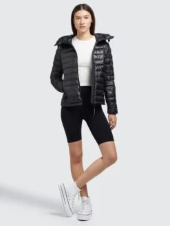 Khujo Tussenjassen Tussenjas Lovina Dames Zwart -Winterkledingwinkel Voor Dames 712d2869c878d094b82447b0449bb50e