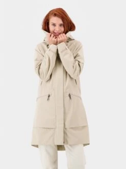 DIDRIKSONS Regenjassen Tussenparka ILMA WNS Dames Beige -Winterkledingwinkel Voor Dames 71348bc3875ecc12b76b3a30c076cf69
