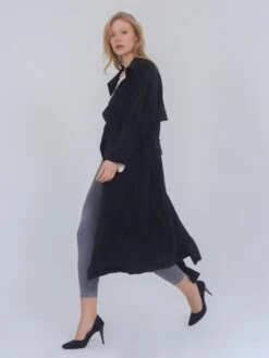 Trenchcoats Zomerjas Matilda Dames Zwart -Winterkledingwinkel Voor Dames 71f61cd3a54da8e06c18199ddbe9c425