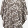 Ponchos & Kimonos Cape Abira Dames Donkerbeige -Winterkledingwinkel Voor Dames 73c350c0c6736a36760a1b102a0d5a82