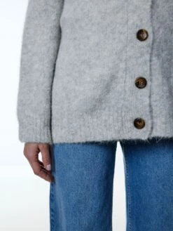 EDITED Vesten Gebreid Vest Peyton Dames Grijs -Winterkledingwinkel Voor Dames 75353af2a965e230f87461a20ec7e7dd