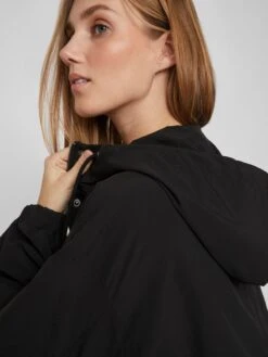 Vila Parkas Tussenparka Dames Zwart -Winterkledingwinkel Voor Dames 753bae362e25b130ebb3c7e68cf432f8