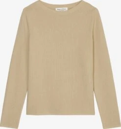Marc O'Polo Basic Truien Trui Dames Beige