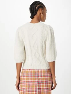 Fijngebreide Truien Trui EVELYN Dames Wit -Winterkledingwinkel Voor Dames 77767f8d7cfd66b803c90fff6b7466c8