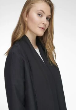 Ponchos & Kimonos Kimono Dames Zwart -Winterkledingwinkel Voor Dames 7913250000cbd16dd8f804c57ac68d78