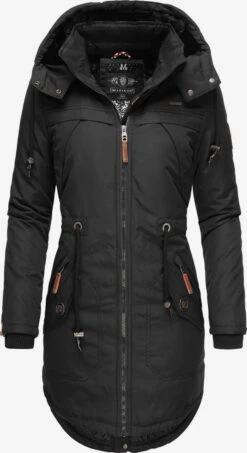 Marikoo Parkas Winterparka Kamii Dames Zwart