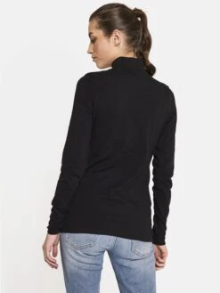 Coltruien Trui Organic Long Sleeve Dames Zwart -Winterkledingwinkel Voor Dames 7cb6afacce6056904a6f27ab0ef8ab7b