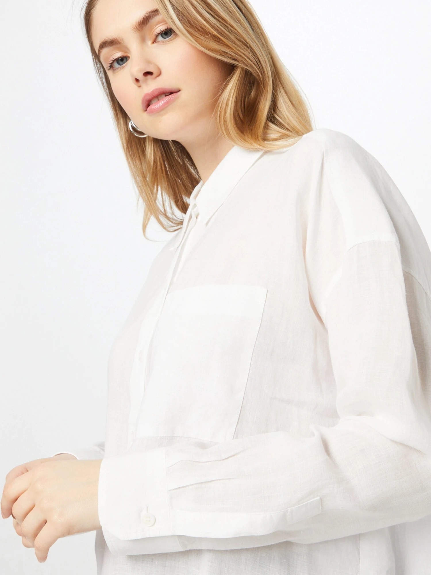 DRYKORN Spijkerjasjes Tussenjas Aake Dames Wit 10 DRYKORN Spijkerjasjes Tussenjas Aake Dames Wit - Afbeelding 8