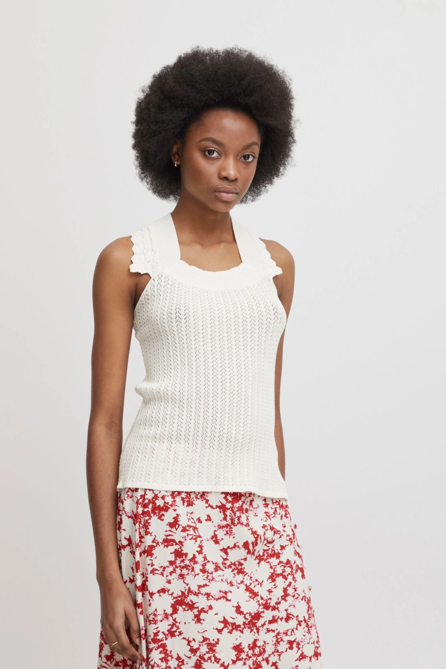 Truien Zonder Mouwen Trui Dames Beige 4 Truien Zonder Mouwen Trui Dames Beige - Afbeelding 2