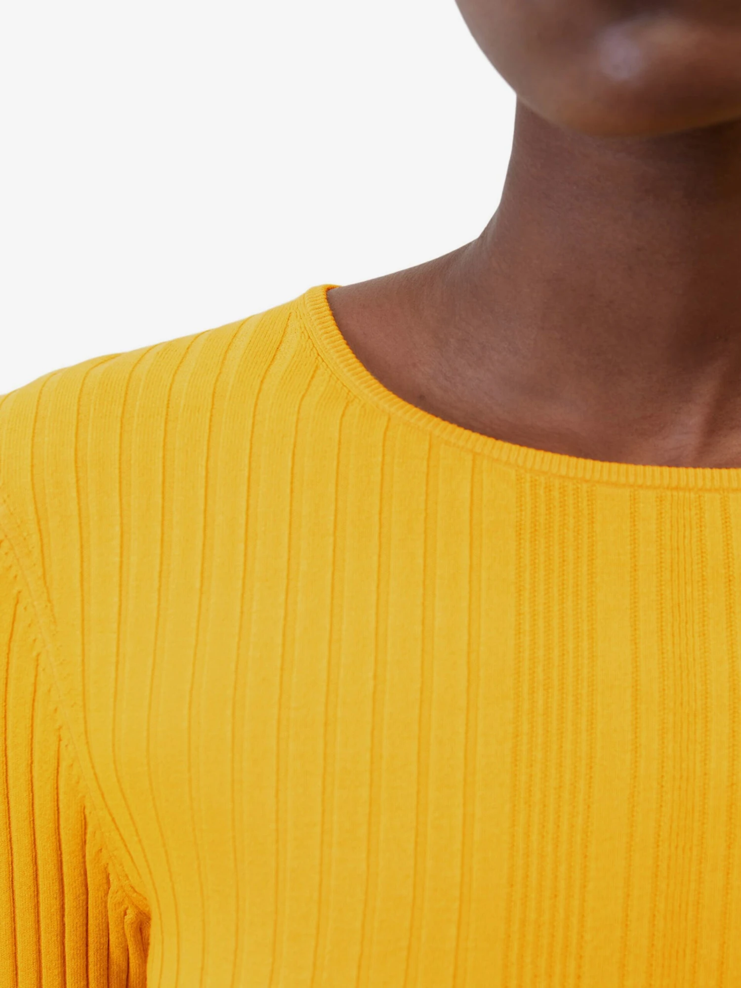 Marc O'Polo Basic Truien Trui Dames Geel 7 Marc O'Polo Basic Truien Trui Dames Geel - Afbeelding 5