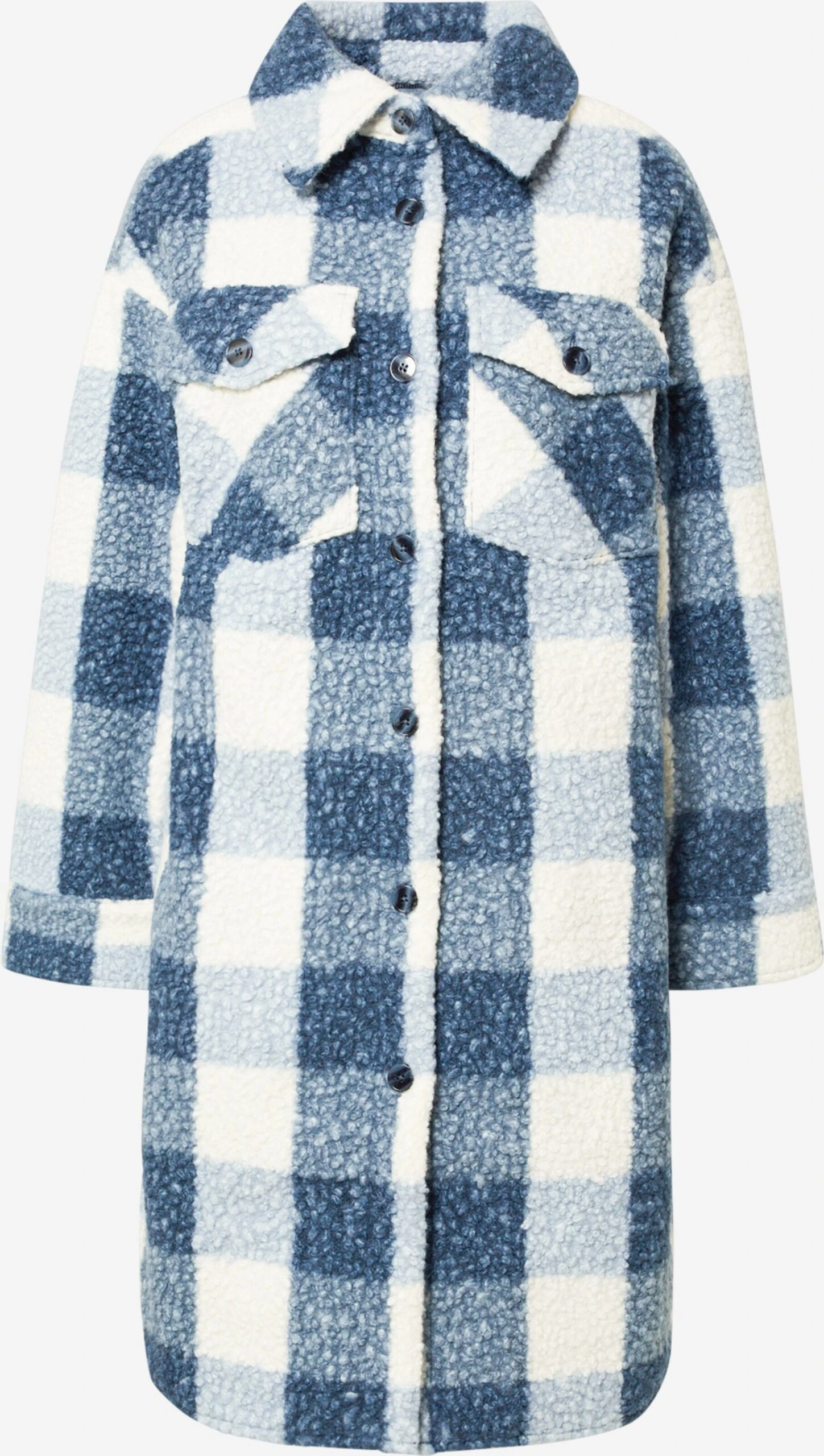 Rich&royal Tussenmantels Tussenmantel Dames Marine / Lichtblauw 3 Rich&royal Tussenmantels Tussenmantel Dames Marine / Lichtblauw