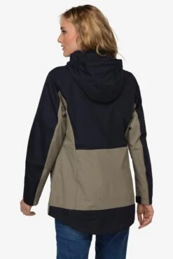 Outdoor Jassen Functionele Jas Dames Nachtblauw -Winterkledingwinkel Voor Dames 848605fa95314b88029f729b3af79b69