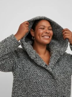 Korte Mantels Tussenmantel Dames Grijs Gemêleerd -Winterkledingwinkel Voor Dames 84c88c9c66b59bcd3ca842aa8138494f