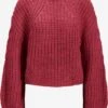 JJXX Basic Truien Trui Kelly Dames Wijnrood -Winterkledingwinkel Voor Dames 86ea9d8150e0b7cbb4ce8d0868de38df