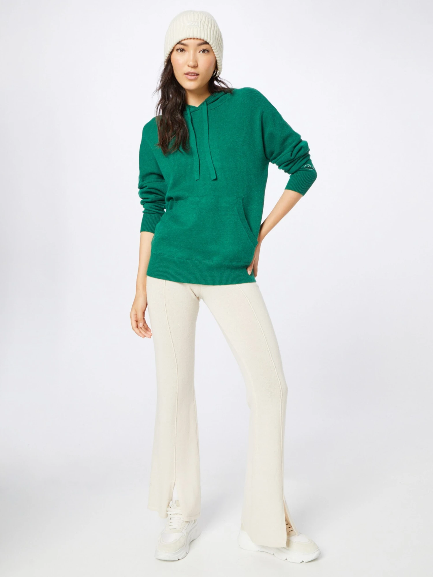 Hoodies Trui Dames Smaragd 7 Hoodies Trui Dames Smaragd - Afbeelding 5