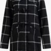 Duffelcoats Tussenmantel Dames Zwart -Winterkledingwinkel Voor Dames 878a273099619ec4fe537cc0e76e1cf3