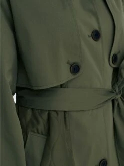 ONLY Trenchcoats Tussenmantel Dames Groen -Winterkledingwinkel Voor Dames 88d7b31c6491e70c33a50fe8d518180b