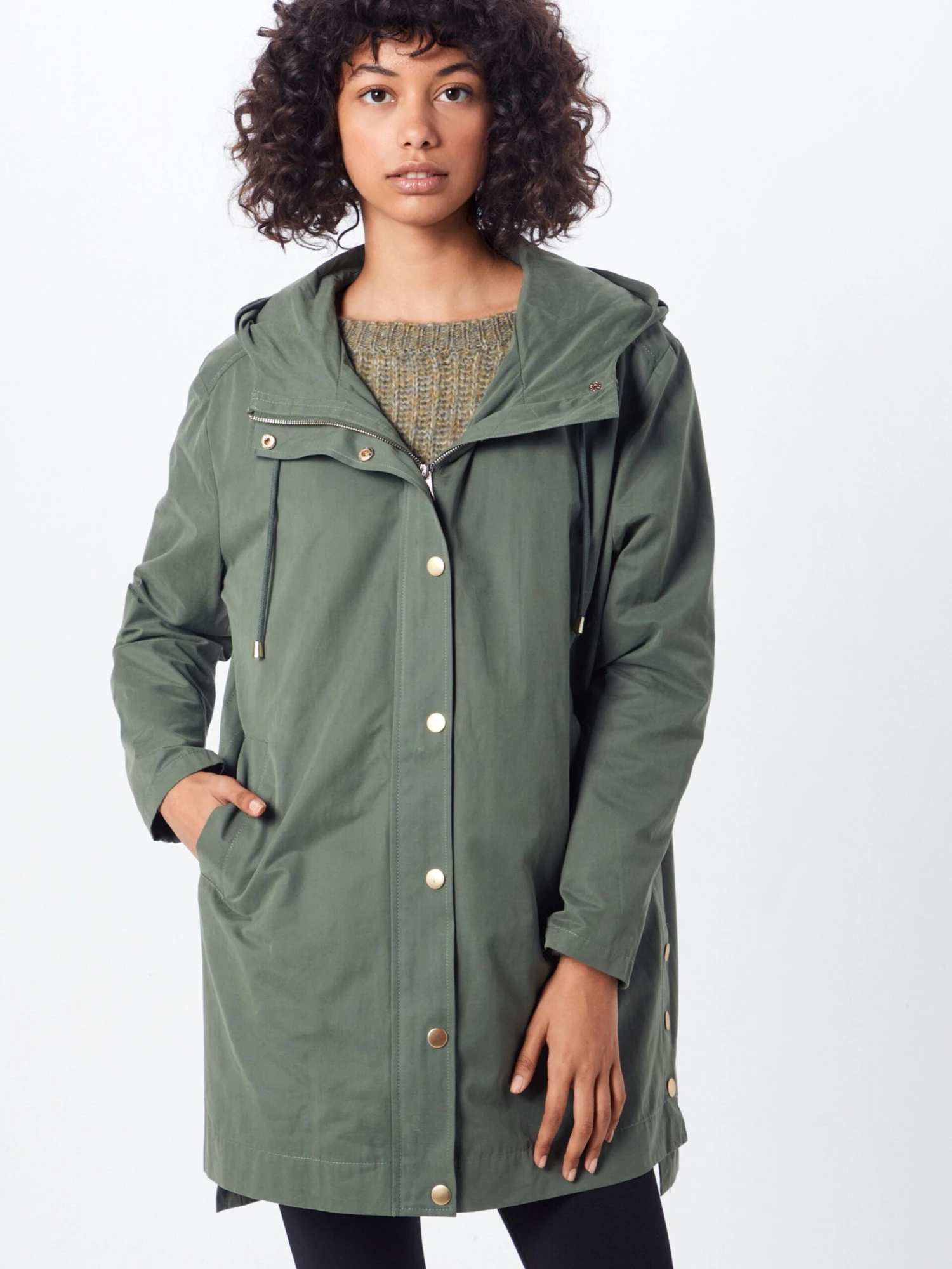 Soyaconcept Tussenmantels Tussenmantel SC Enigma 1 Dames Donkergroen 4 Soyaconcept Tussenmantels Tussenmantel SC Enigma 1 Dames Donkergroen - Afbeelding 2