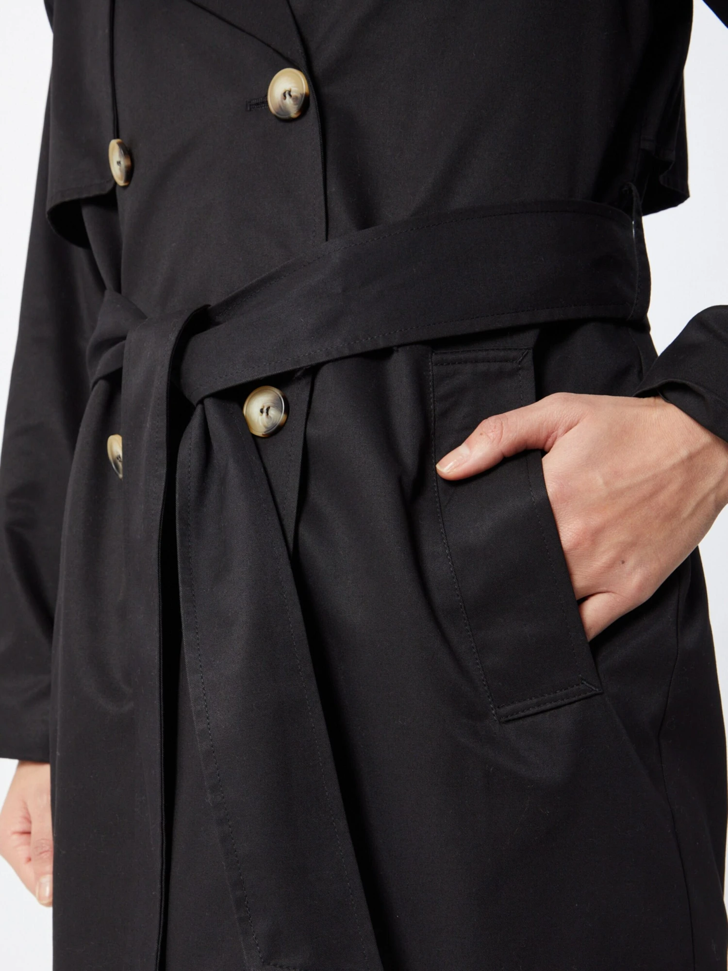 Selected Femme Trenchcoats Tussenmantel Weka Dames Zwart 7 Selected Femme Trenchcoats Tussenmantel Weka Dames Zwart - Afbeelding 5